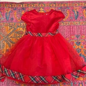 Blueberi Boulevard Red Plaid Kids Dance Costume